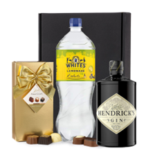 Buy & Send Hendricks Gin 70cl with Lemonade Mixer Gift Box